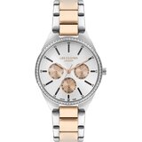 Lee Cooper Ženski ručni sat, Kvarcni mehanizam, 36mm, Sivo kućište, Roze-zlatne boje, LC07863.530 | Eponuda.com