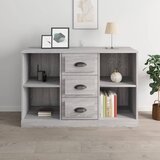 vidaXL Komoda siva sonome 104 5x35 5x67 5 cm konstruirano drvo Cijene