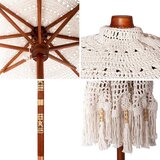  Makrame suncobransko Krema 252.5 x 252.5 x 260 cm | shoptok.hr