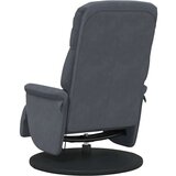 Krevetna stolica za masažu Tamno siva 91 x 71 x 105.5 cm Baršun | shoptok.hr