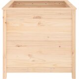  Vrtna sadilica 82,5 x 82,5 x 78 cm od masivne borovine | shoptok.hr