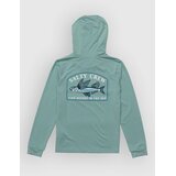 Salty Crew Fly Home Hood Sunshirt Kids Lycra z dolgimi rokavi seaside heather | Shoptok.si