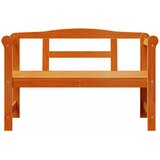  Vanjska klupa Smeđa 119 x 44 x 76 cm Čvrsto borovo drvo | Eponuda.ba