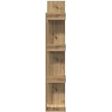 Ormarić za knjige umjetnički hrast 48x25,5x140 cm izrađeno drvo | Shoptok.si