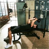 GORILA SPORTS Profesionalna benč klupa (Crna) | Eponuda.com