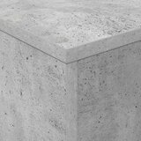  Polica za časopise s policom Betonski sivi 70 x 41 x 96 cm | shoptok.hr