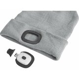 Extol kapa sa čelovkom i usb punjenjem 300 mah, siva, vel. uni | Eponuda.com