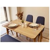 Hanah home Set Trpezarijski sto, 2 trpezarijske stolice i klupa Vina Mini 01 1048, Teget | Eponuda.ba
