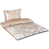 Esposa obojestranska posteljnina 140/200 cm saten bež | Shoptok.si