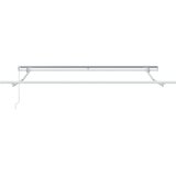  Senčnik Bela 3 x 2,5 m Kovina, (5000143538) | Shoptok.si