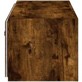  Zidni TV ormarić s LED svjetlima boja hrasta 80x35x31 cm | shoptok.hr
