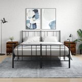 vidaXL Nočna omarica 2 kosa dimljen hrast 40x35x50 cm inženirski les Cene
