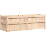  Vrtno cvetlično korito 150x50x50 cm trdna borovina | Shoptok.si