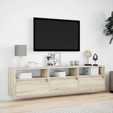  Zidni TV ormarić LED boja hrasta sonome 180x31x45 cm | Eponuda.ba