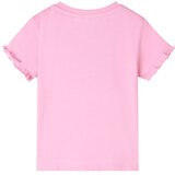  Dječja majica kratkih rukava jarkoružičasta 104 | shoptok.hr