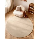 Elle Decoration Bež ručno rađen vunen okrugao tepih ø 200 cm Puristic Knots – | shoptok.hr