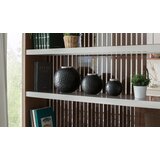 GINER Y COLOMER Komplet treh vaz iz temno sive kovine, (22147704) | Shoptok.si