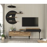 MODUL TV komoda Padre, 181cm, Orah-Crno Cene