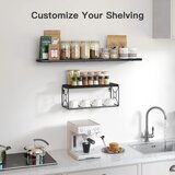 PIPISHELL komplet stenskih polic s kovinsko košaro | Shoptok.si