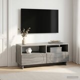  TV stalak 90 x 34.5 x 40 cm Siva Sonoma Konstruirano drvo | shoptok.hr