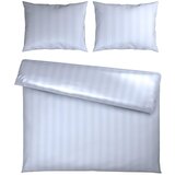 Premium Living Posteljnina Xenia Streif Xxl, Bela, 2x60/80, 200/200 | Shoptok.si