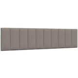  Krevet s madracem smeđesivi 200x200 cm od tkanine - Sivo-smeđa 200 x 200 cm | shoptok.hr