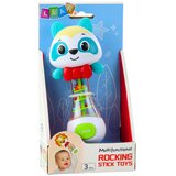 Zvečka za bebe s medvjedićem i šarenim lopticama 17 cm | Shoptok.si