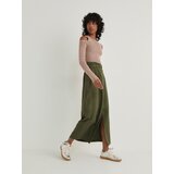 Reserved Ladies` skirt & belt - kaki Cene