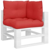 vidaXL Blazine za palete 3 kosi rdeče blago | Shoptok.si