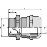  Kabelska uvodnica PG16 mesing prirodne boje LappKabel SKINTOP MS-SC-XL PG 16 25 kom. Cijene