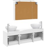  Set namještaja za kupaonicu 4 kom. Bijela | shoptok.hr