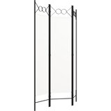 Sobna pregrada s 3 panela bijela 120 x 180 cm | Eponuda.ba
