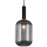  ITALUX PND-5588-1L-BK+SG - Luster na sajli ANTIOLA 1xE27/40W/230V crna | Eponuda.com