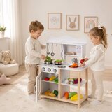  Lesena otroška kuhinja z dodatki Ecotoys | Shoptok.si