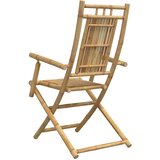  Sklopive vrtne stolice 2 kom 53 x 66 x 99 cm od bambusa | shoptok.hr