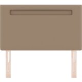  Naslon za glavu Plain Design Cappuccino 90 cm Umjetna koža | shoptok.hr