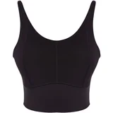 Trendyol Black Matte Fabric Support/Shaping Knitted Sports Bra