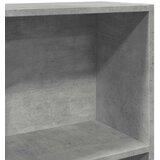 Regal za knjige boja betona 40x24x176 cm konstruirano drvo | Eponuda.com