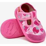 Boto Slippers Milami Children's Elastic With Velcro In Strawberries Pink Ambette | ePonuda.com
