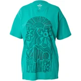 Hollister Majica 'DAD' žad / temno zelena