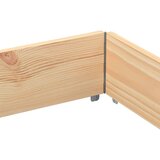 Okviri za palete 3 kom 150x100 cm od masivne borovine | shoptok.hr