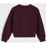 Sinsay Pamučna crewneck majica s 3D aplikacijom | shoptok.hr