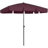  Suncobran za plažu bordo 200 x 125 cm | shoptok.hr