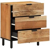  Noćni ormar Smeđa 50 x 33 x 62 cm Čvrsto drvo akacije | shoptok.hr