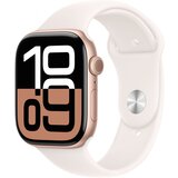 Apple watch series 10 gps + cellular 46mm rose gold aluminium case with light blush sport band - s/m" Cijene