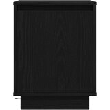vidaXL Noćni ormarići s LED svjetlima 2 kom crni 38x34x50 cm | shoptok.hr