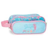 Enso Jungle Mood prazna pernica sa 3 pregrade - Tirkizna ( 98.147.21 ) Cene