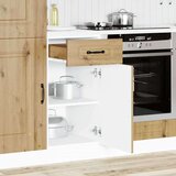 vidaXL Kuhinjska osnovna omarica Kalmar artisan hrast inženirski les | Shoptok.si