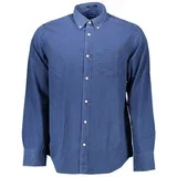 MEN'S BLUE LONG SLEEVE SHIRT