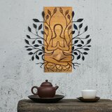  meditation black walnut decorative wooden wall accessory Cene